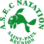Logo de l'A.S.E.C Natation Saint-Paul La Réunion.